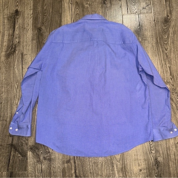 Cutter & Buck Shirt Men’s Large Long Sleeve Blue UNC Mascot Logo Button Down XXL - Picture 10 of 10